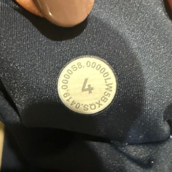 Lululemon Fast & Free 7/8 Tight II Nulux 25" Non Reflective - Navy 4 - Picture 10 of 10